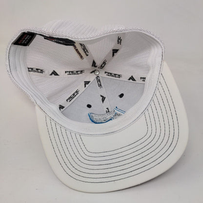 Providence School Fitted Trucker Hat Black S/M Mesh Back Pacific Headwear