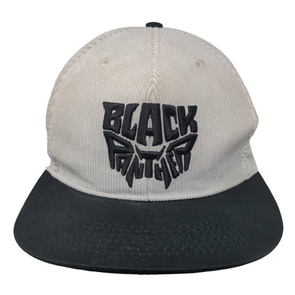 Black Panther Snapback Hat Multicolor OSFM Adjustable Embroidered Marvel
