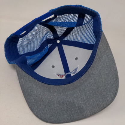 US Army Logo Snapback Trucker Hat Multicolor One Size Embroidered Mesh Back