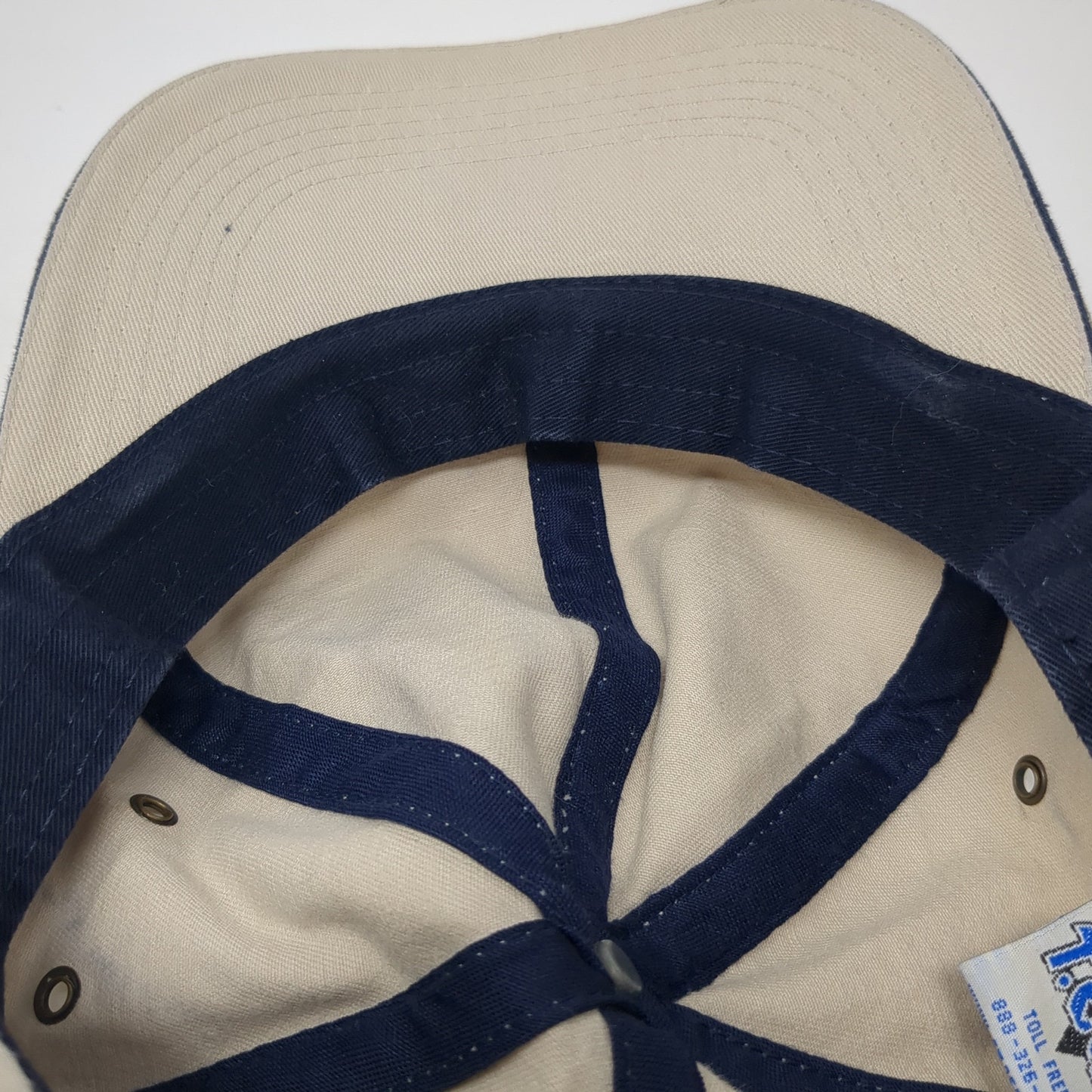 T.C & B Slideback Hat Beige One Size Solid Adjustable Blank Outdoor