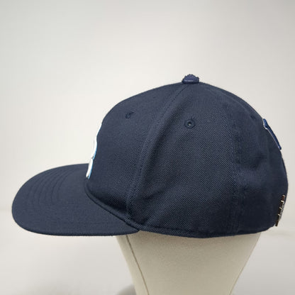 Tampa Bay Rays MLB Pro Standard Snapback Hat Blue One Size Leather Button Logo