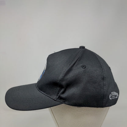 El Tosoro Tequila Enjoy Responsibly Black OS Adjustable Embroidered 6 Panel