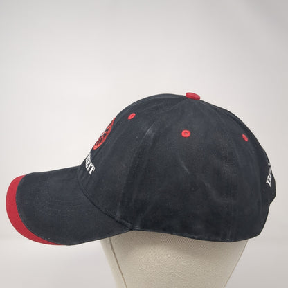 Buchheit Strapback Hat Black One Size Adjustable Embroidered Logo