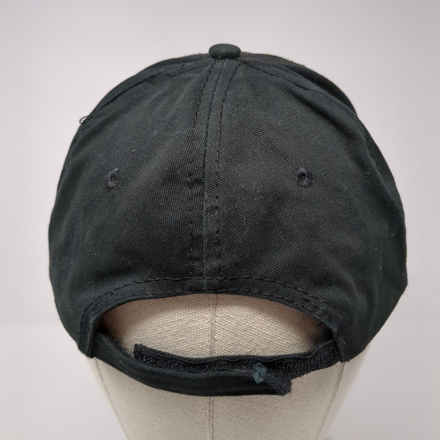 Hard Rock Cafe San Francisco Strapback Hat Black One Size Solid 6 Panel