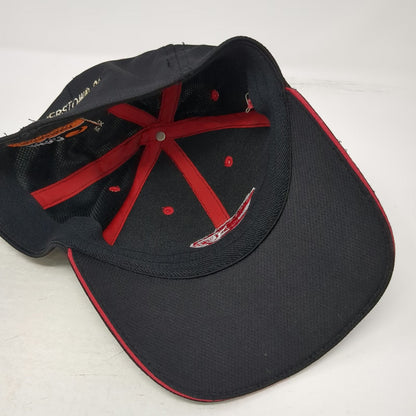 Pukka Baseball Cap Black M Cooperstown 2009 Coach Hawks Southwick A-Flex Hat