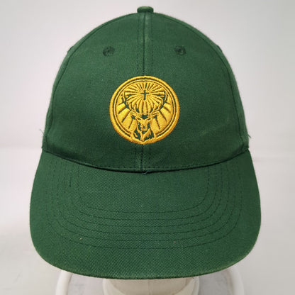 WMS Studio Jagermeister Baseball Cap Green One Size Gold Orange Strapback Hat