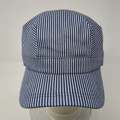 Army Crew Unlimited Railroad Train Conductor Hat Multi One Size Stretch Stripe