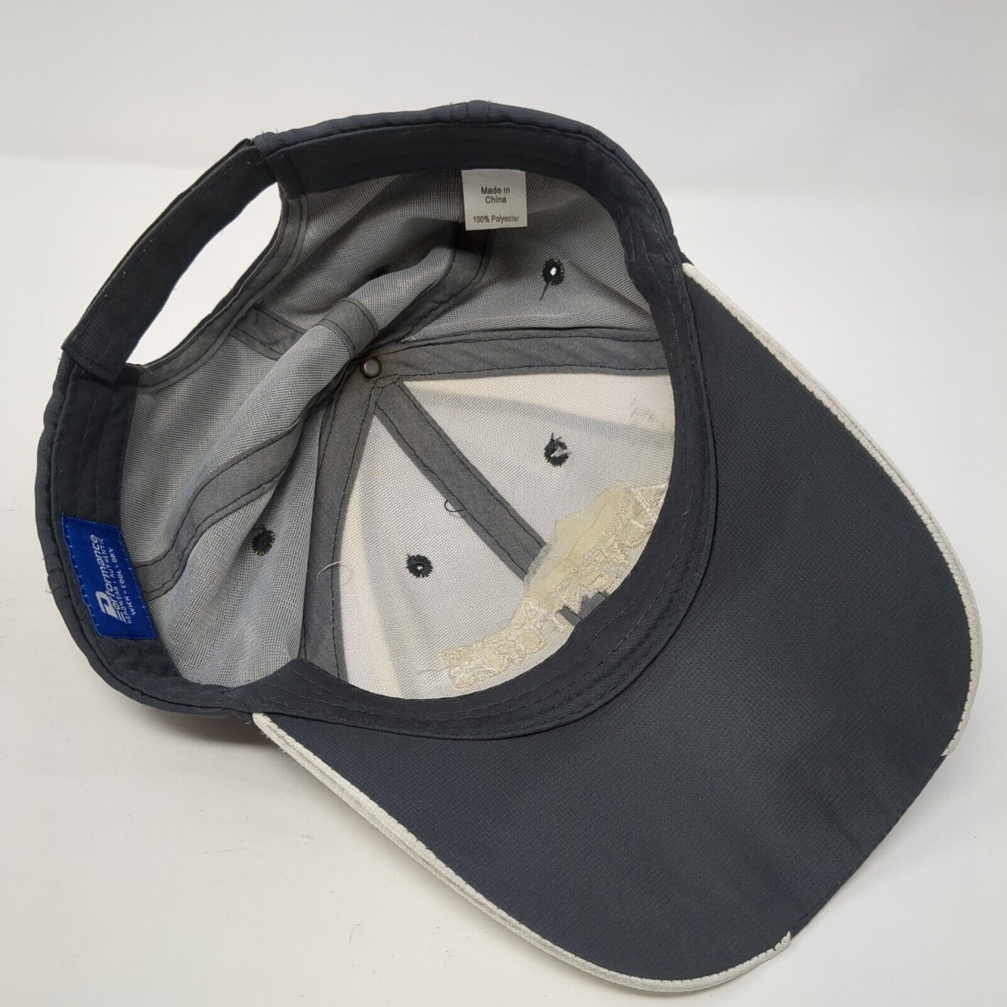 Winnebago Outdoor Adventures Strapback Hat Gray One Size Wick Cool Dry