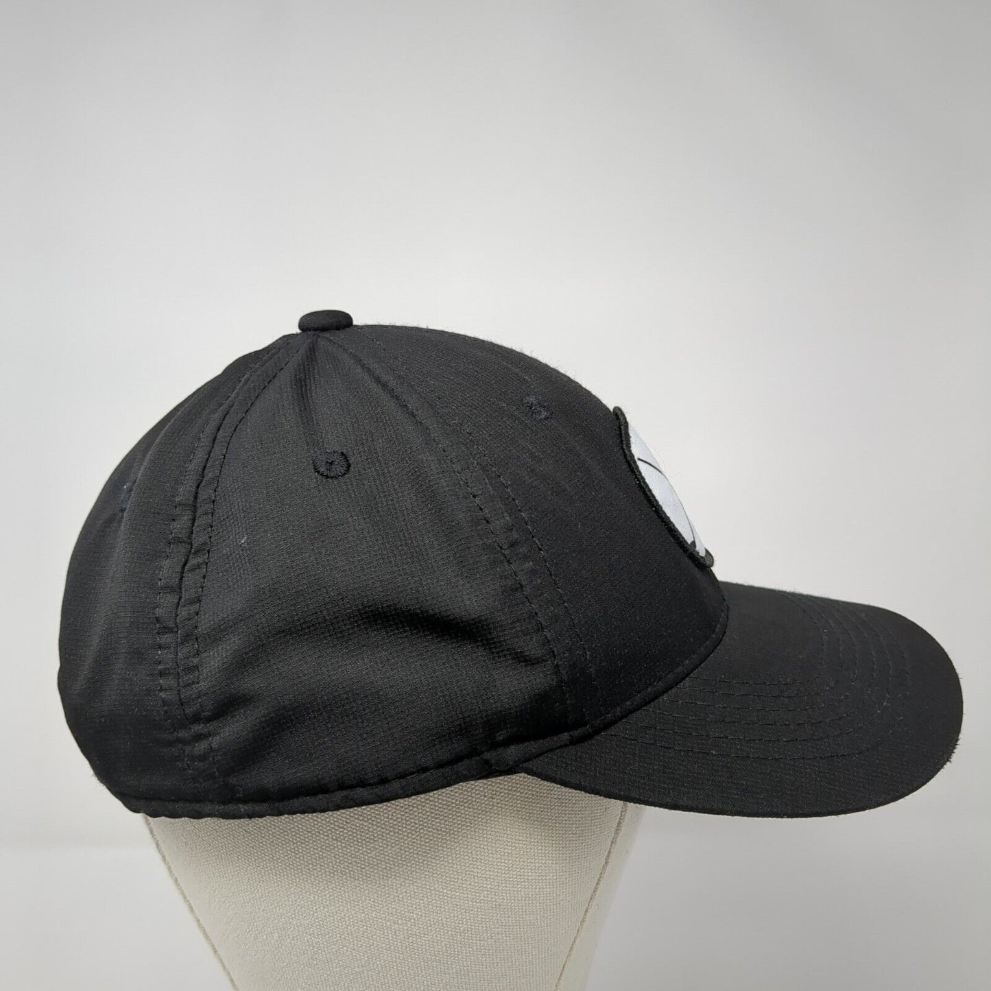 Golf Club Snapback Hat Black One Size Adjustable Embroidered Outdoor Cap