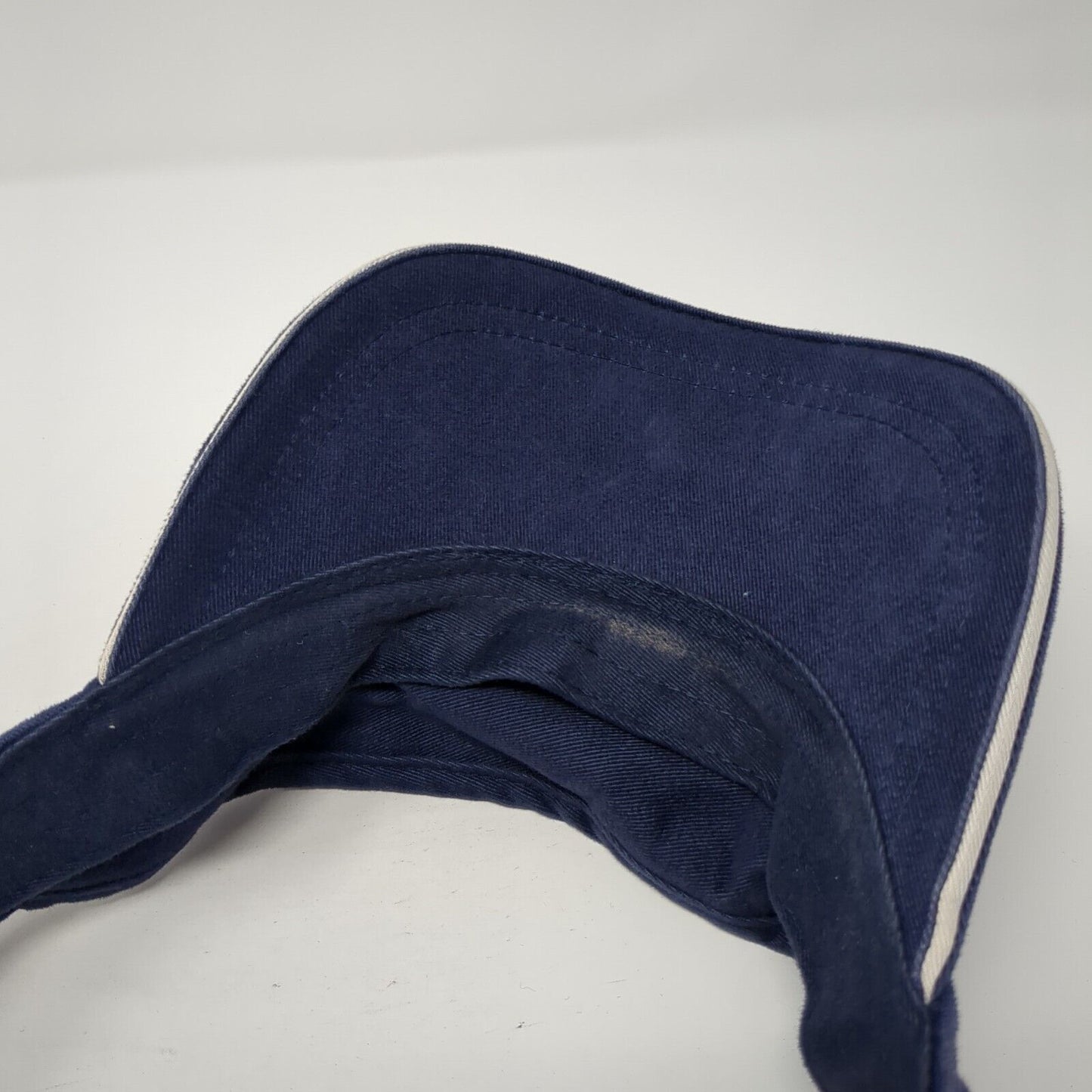 Budweiser Strapback Sun Visor Hat Blue One Size Adjustable Outdoor