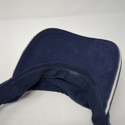 Budweiser Strapback Sun Visor Hat Blue One Size Adjustable Outdoor