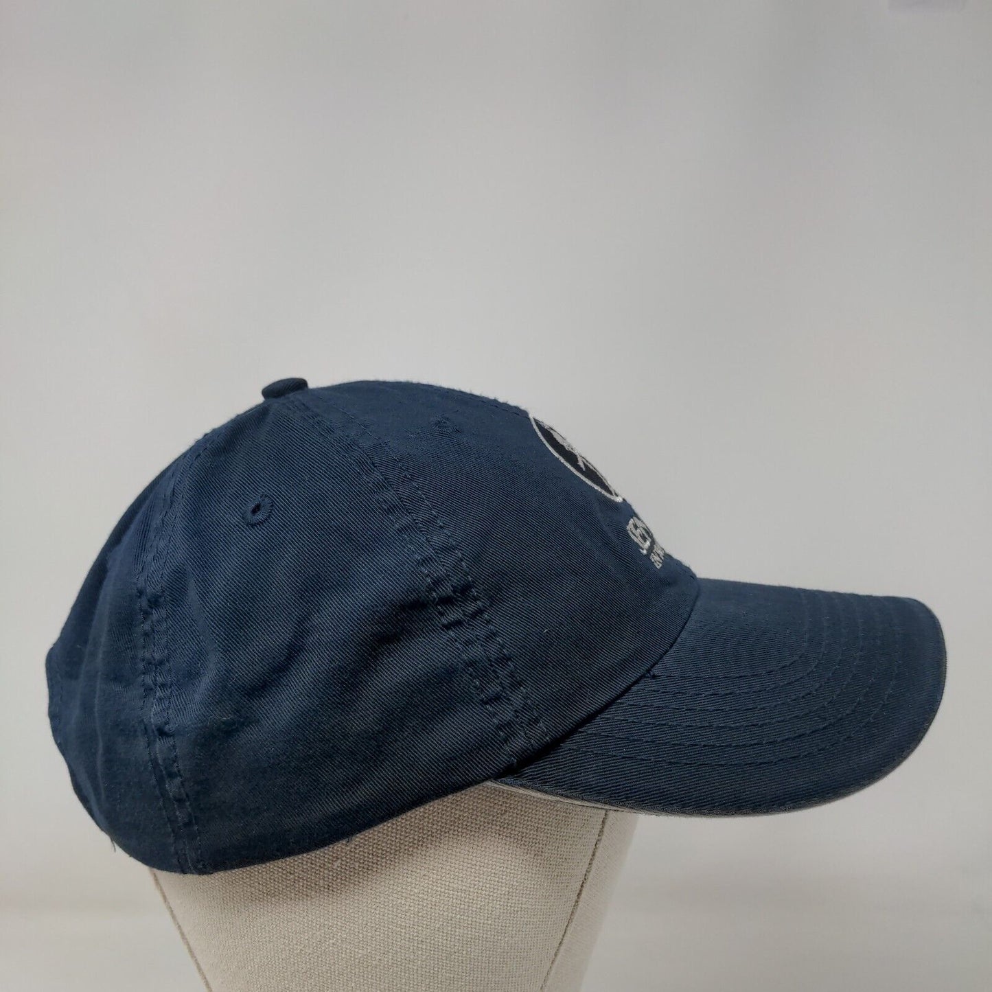 Sentry Insurance Strapback Hat Blue OS Adjustable Embroidered Port & Company