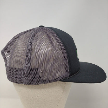 Core Building Co Snapback Rope Trucker Hat Gray OSFA Mesh Back
