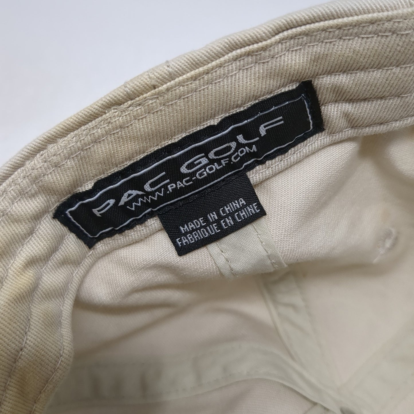 Bandon Dunes Slideback Baseball Cap Beige OS Adjustable Embroidered Pac Golf