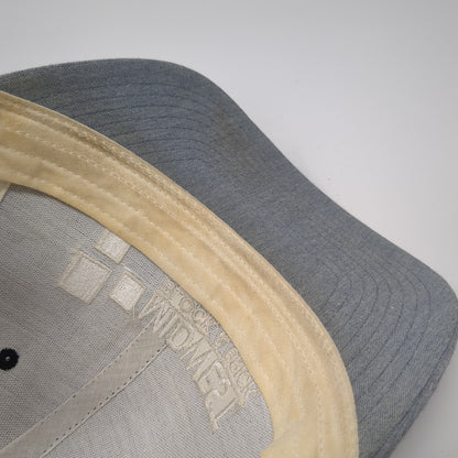 Midwest Block & Brick Snapback Trucker Hat Multi One Size Mesh Back