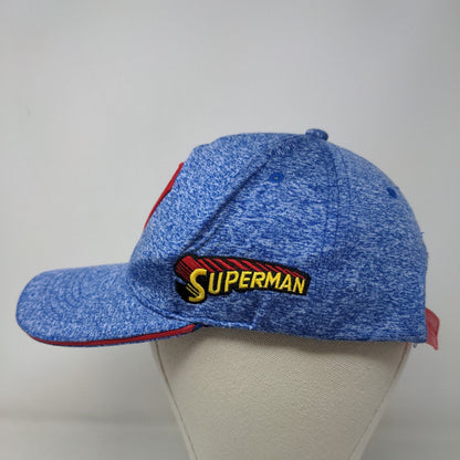 Superman Boy's Snapback Hat Blue Red Size OS Embroidered Logo