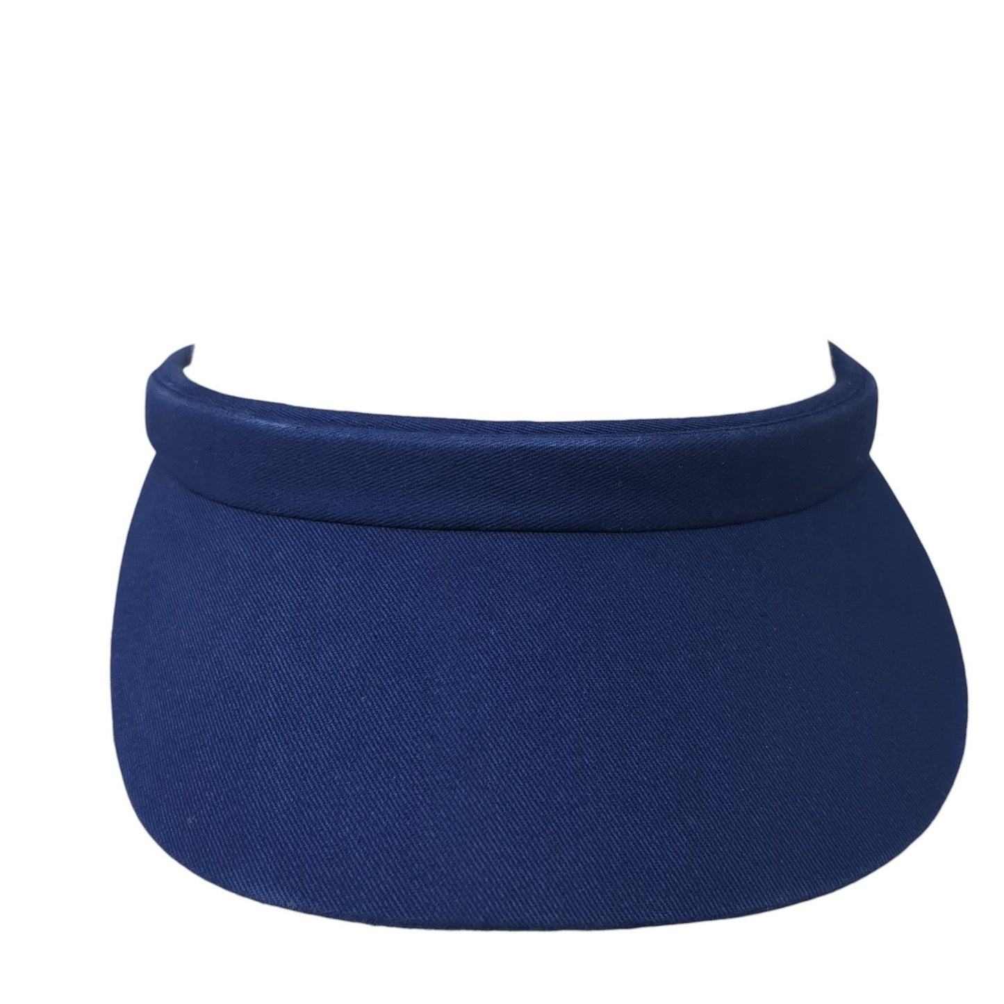 Dorfman Pacific Co Dpc Clip On Visor Hat Blue One Size Solid Blank