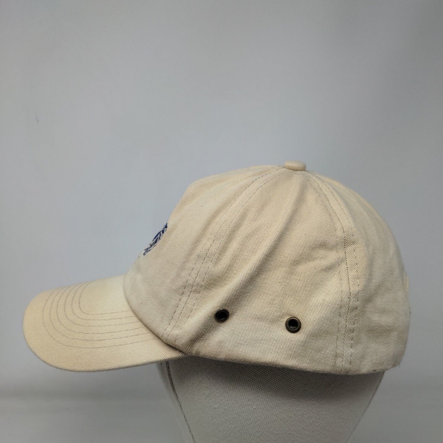 Villagers For Veterans Slideback Hat Tan One Size Embroidered 6 Panel