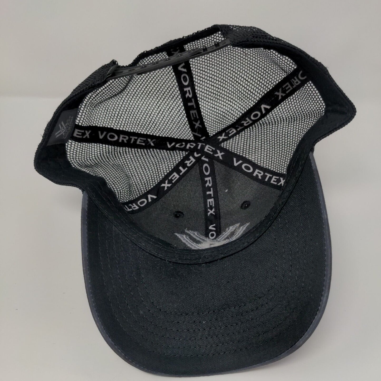 VORTEX Snapback Trucker Hat Camouflage OSFM Adjustable Mesh Back 6 Panel