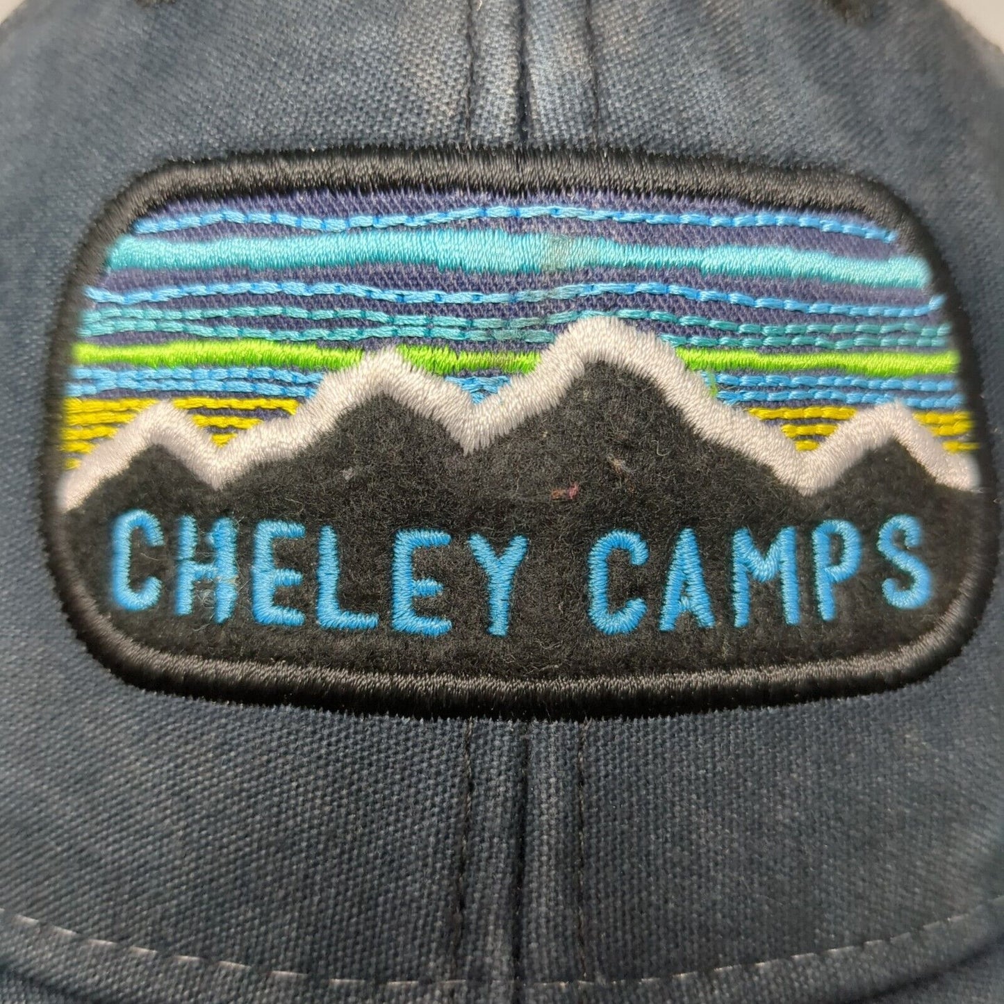 Cheley Camps Snapback Trucker Hat Multicolor One Size Adjustable Mesh Back Ouray
