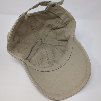 Banana Republic 78 Slideback Baseball Cap Brown One Size Adjustable Embroidered