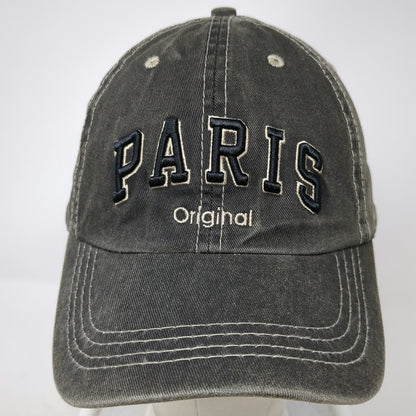 Robin Ruth Paris Baseball Cap Black One Size Contrast Stitching Souvenir Hat