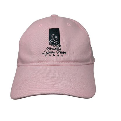 Estancia Laguna Verde Lodge Jurassic Lake Slideback Hat Pink One Size Adjustable