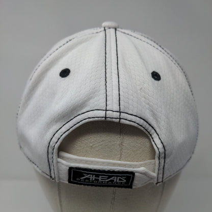 Tito's Handmade Vodka Strapback Hat White OSFA Classic Cut Embroidered Ahead