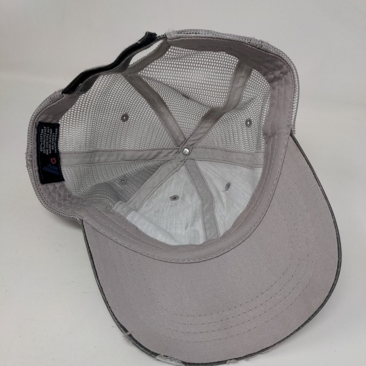 I'm Not For Everyone Strapback Trucker Hat Gray OSFA Adjustable Mesh Back