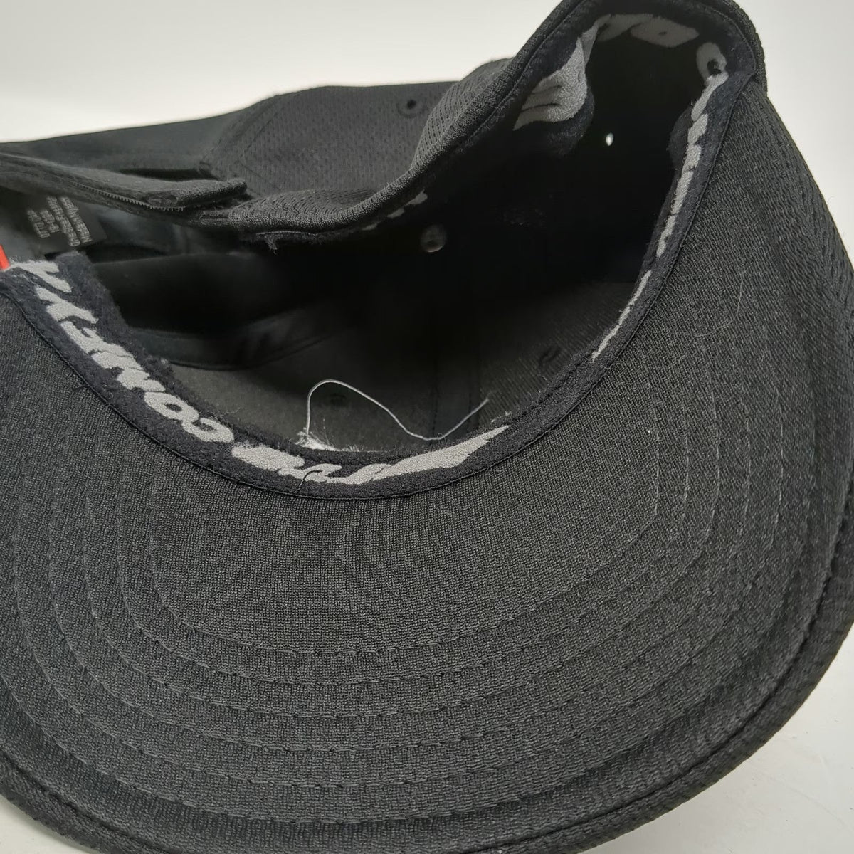 Otto Baseball Cap Black One Size Power Ministry Strapback Performance Fabric Hat