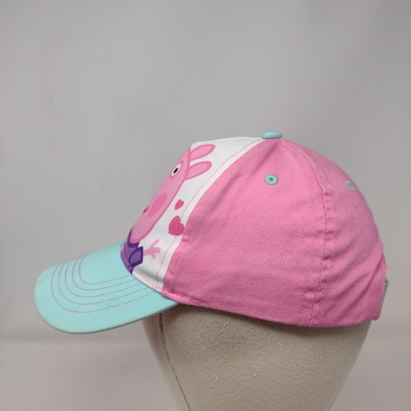 Peppa Pig Strapback Hat Multi OSFM Adjustable Colorblock Vent Holes