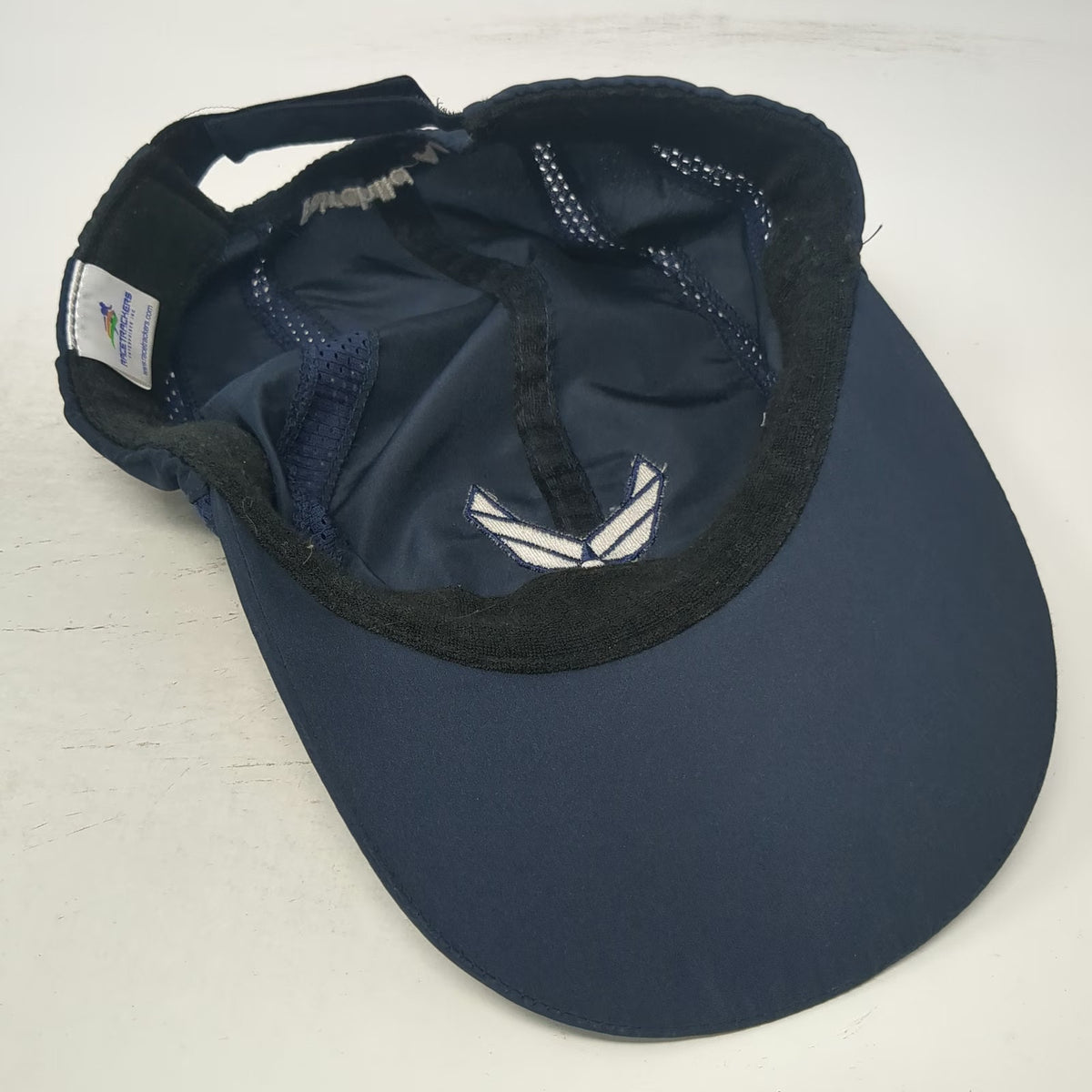 Racetrackers Baseball Cap Blue One Size Fairchild AFB Fitness Excellence Hat