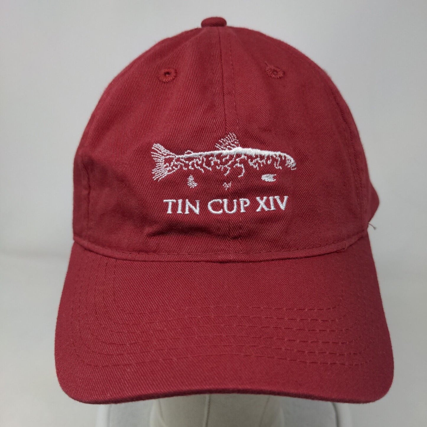 Tin Cup XIV Natives 2015 Slideback Hat Red One Size Embroidered Legendary