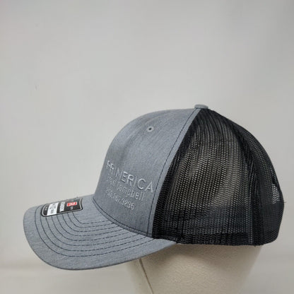 Primerica Brad Campbell Snapback Trucker Hat Gray One Size Adjustable Richardson