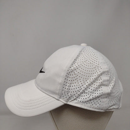 Nike Slideback Hat White OSFM Adjustable Swoosh Logo Breathable Heritage86