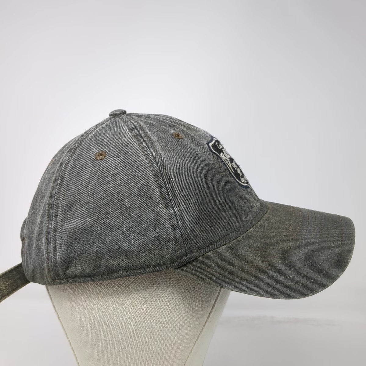 Eddie Bauer Baseball Cap Gray One Size Sport Shop Seattle Patch Slideback Hat