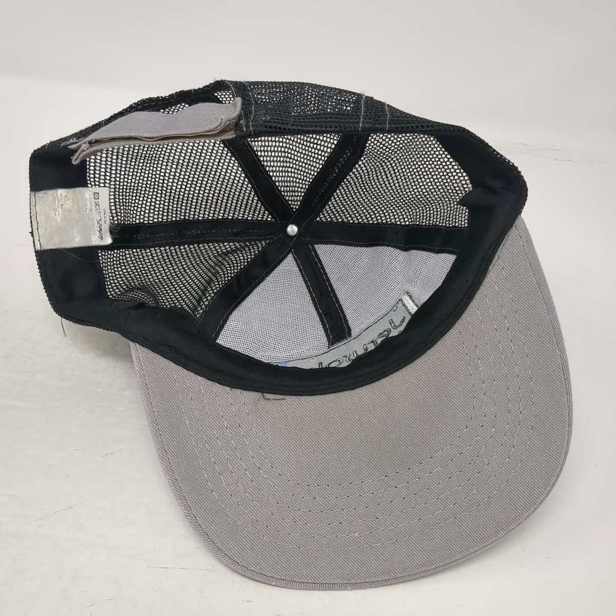 Baseball Cap Gray One Size Jerusalem Limited Edition Mesh Patch Strapback Hat