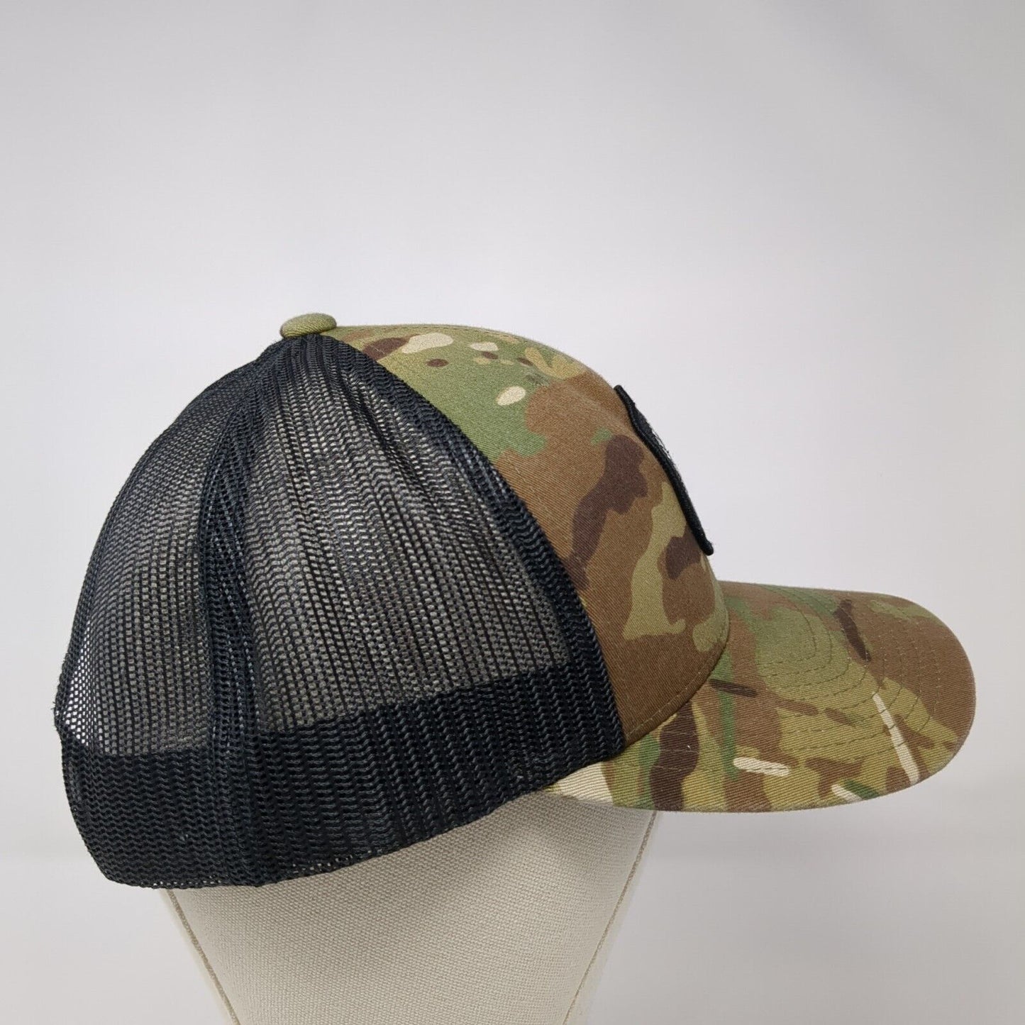 KSC Kenny Seng Construction Patch Trucker Hat Camo One Size Yupoong
