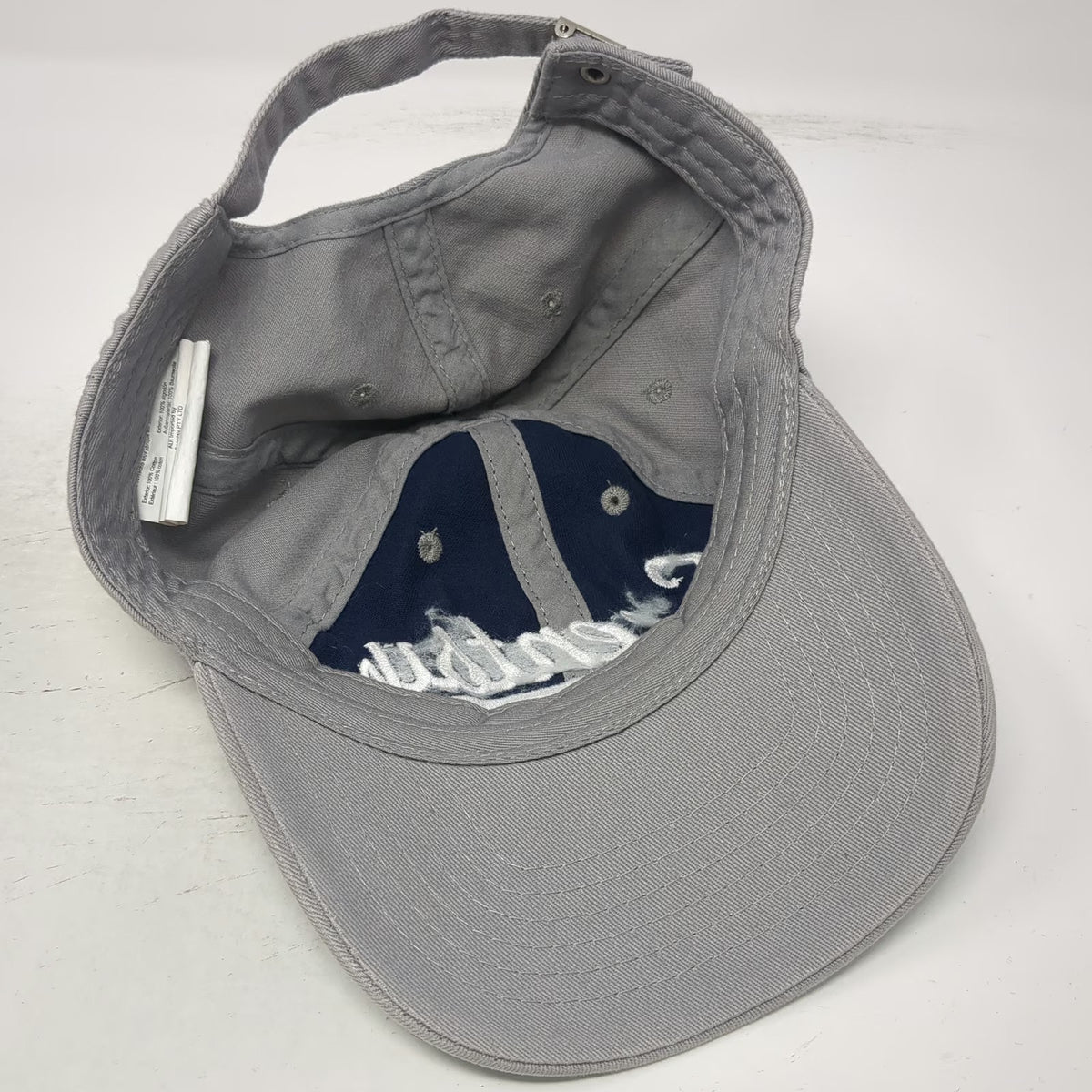 Scentsy Fragrance Hat Blue Gray Baseball Cap One Size 10 Years Anniversary