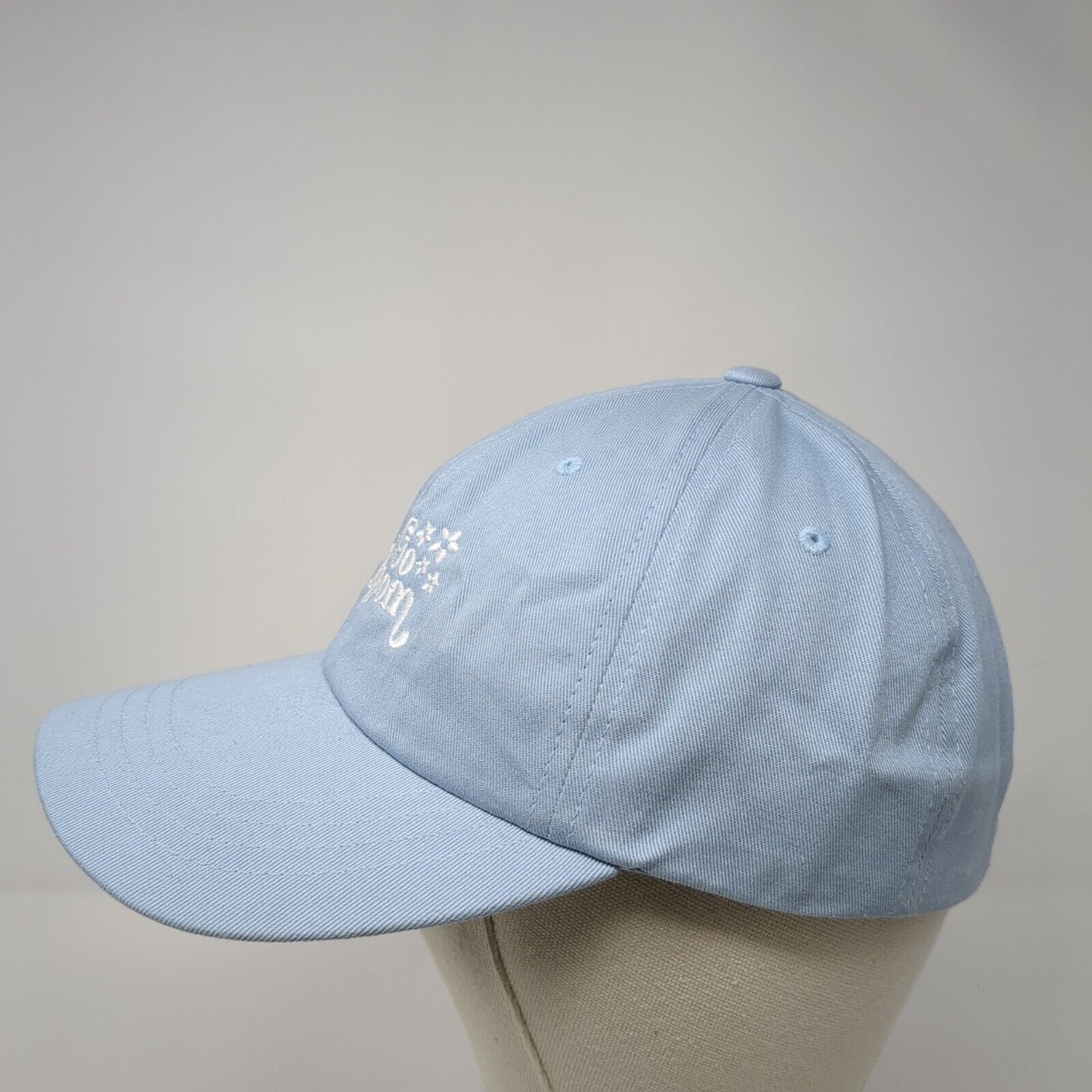Go Go Bloom Slideback Hat Blue One Size Adjustable Embroidered Classics Yupoong