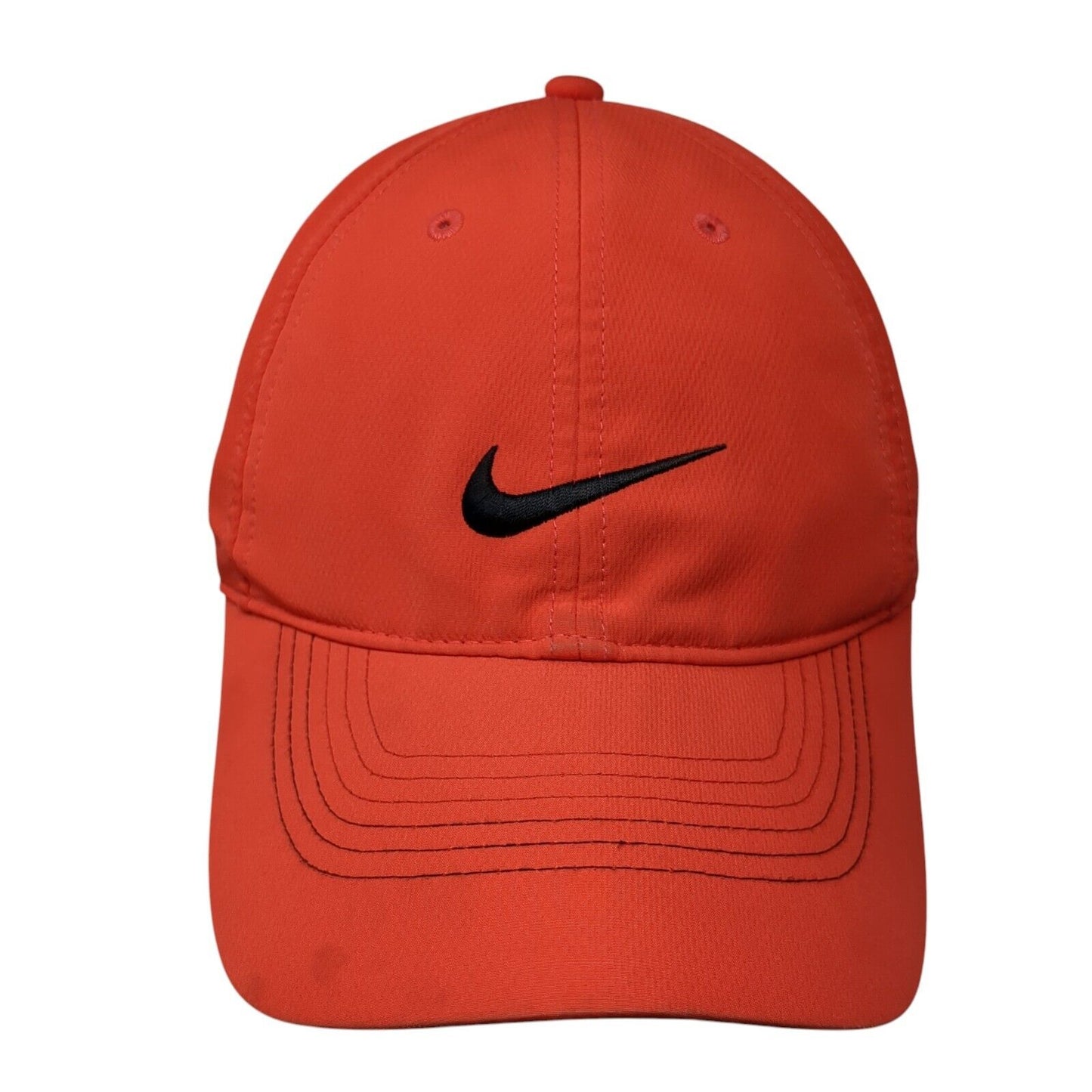 Nike Golf Snapback Hat Red One Size Adjustable Swoosh Embroidered