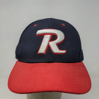 Richardson Men's Fitted Hat Blue Size 7 5/8 PTS 65 Embroidered Big R Logo