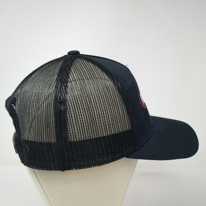 Pit Bull Pipehunter Black Trucker Hat One Size Snapback Mesh Back Embroidered