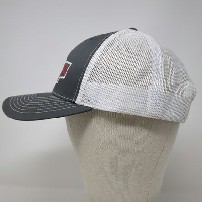 Richardson Trucker Hat Gray One Size Driscoll Brothers Potato Mascot Snapback