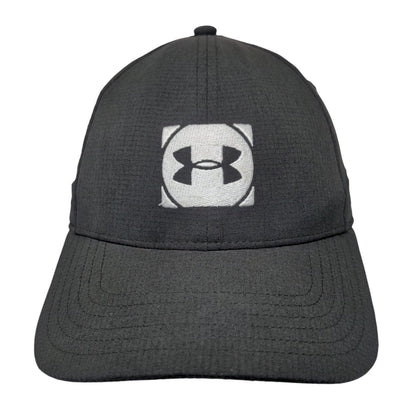 Under Armour Golf Fitted Hat Black Medium/Large Classic Fit 6 Panel