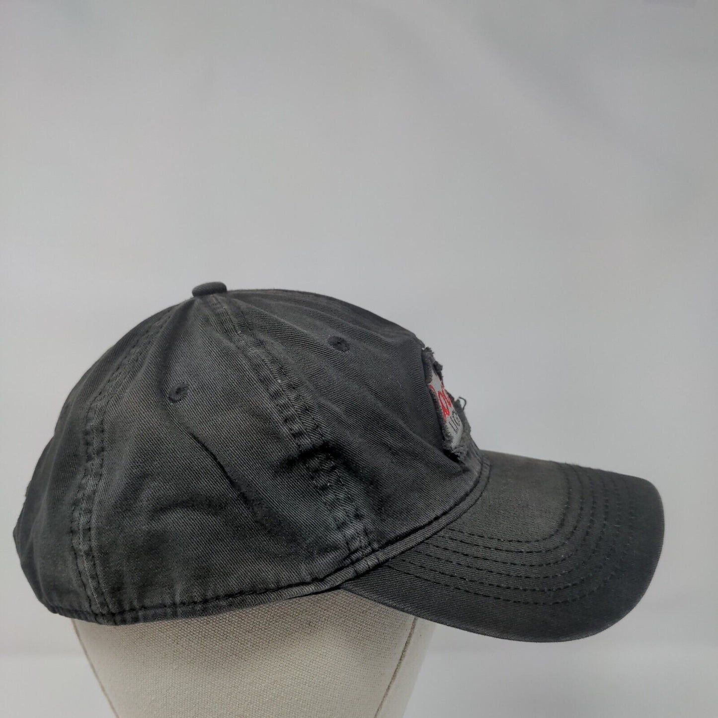 Coors Light Snapback Hat Black OSFM Adjustable 6 Panel Outdoor Cap