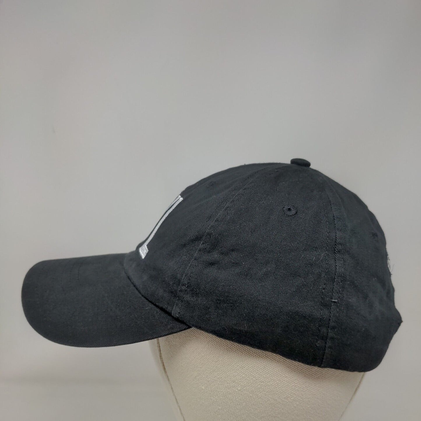 GVL ELevation Slideback Hat Black One Size Adjustable Embroidered Cotton BIG X