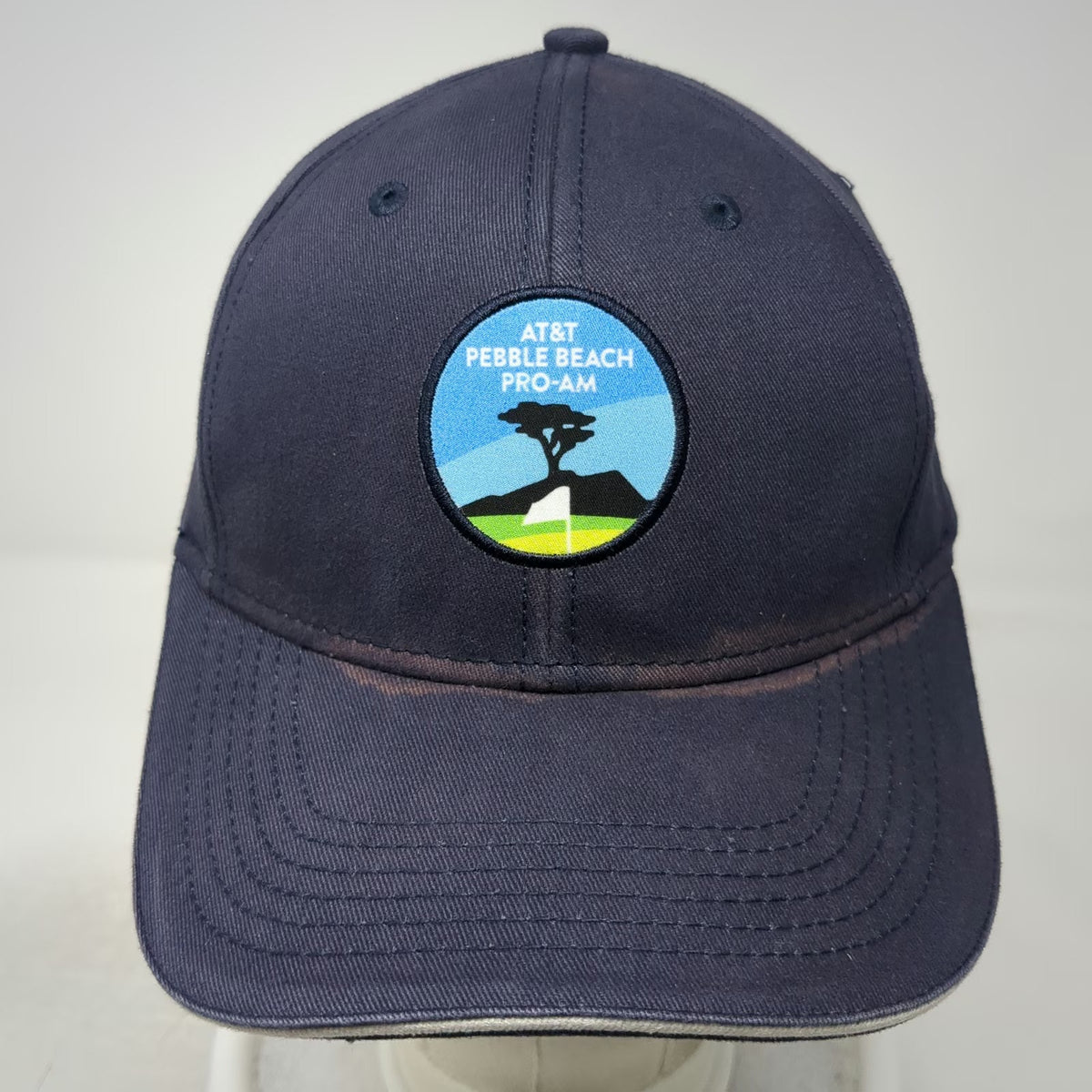 American Dry Goods AT&T Pebble Beach Pro-Am Golf Hat Blue Baseball Cap One Size