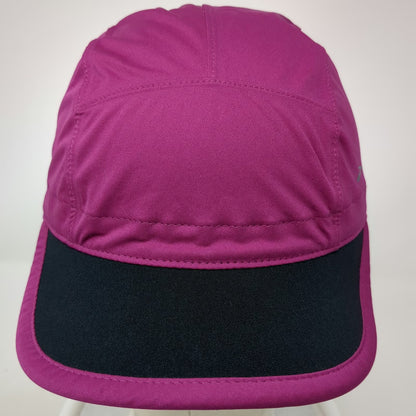 Brooks 5 Panel Purple One Size Running Hat Lightweight Reflective Breathable