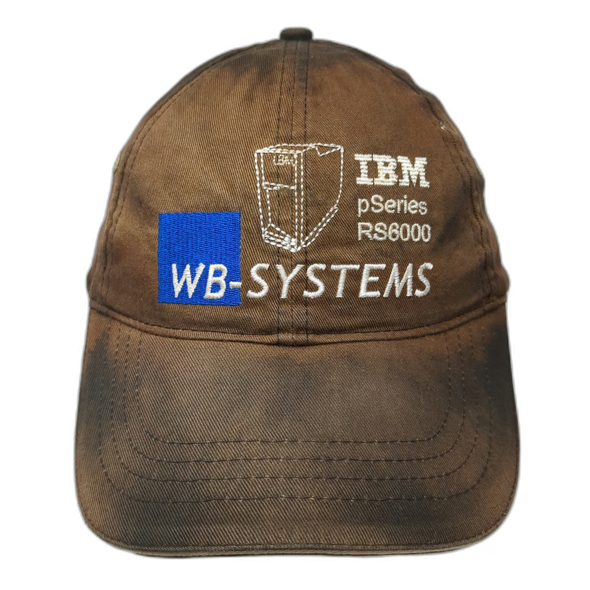 KC Baseball Cap Black One Size IBM pSeries RS6000 WB-SYSTEMS Slideback Tech Hat